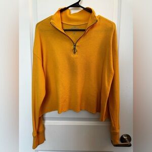 Hollister waffle boyfriend tee small